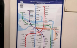 В метро Петербурга появились новые схемы метро