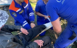 Спасатели эвакуировали мужчину с острова на озере Вуокса 