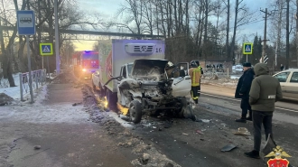 Четыре человека пострадали в ДТП с автобусом на трассе в Ленобласти