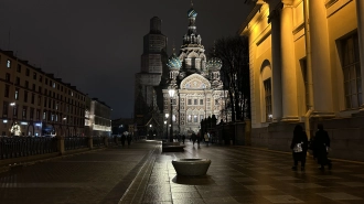 "Желтый" уровень опасности продлен в Петербурге в связи с сильным ветром