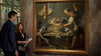 В Эрмитаже проходит монтаж новой экспозиции, посвященной фламандскому натюрморту