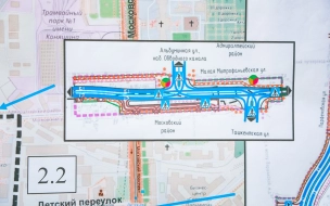 Губернатор заявил о строительстве новой сети дорог в Адмиралтейском и Московском районах