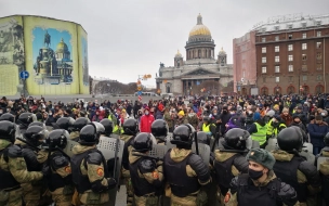 Петербуржца задержали по делу о насилии над полицейским