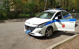 На 2-ой Комсомольской улице под колеса полицейской машины попала девочка