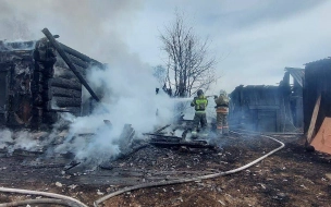 В Красноярском крае ликвидировали пожар в частном доме