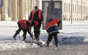 За прошлую неделю с улиц Петербурга вывезли более 140 тысяч кубометров снега