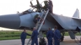 Истребитель МиГ-31 сопроводил патрульный самолет ВВС Нор...