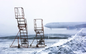 В Краснодаре отменили рейсы в Петербург из-за сильного снегопада