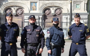 Шведские правоохранители начали патрулировать улицы Петербурга на время ЕВРО-2020
