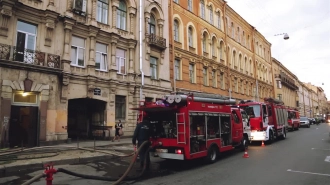 Во время пожара на Льва Толстого погиб мужчина