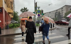 В воскресенье петербуржцев ждут кратковременные дожди  