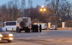 Во время нелегальной акции в Петербурге участники митинга напали на полицейского