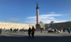 На Дворцовой площади прошел спектакль "Евгений Онегин"