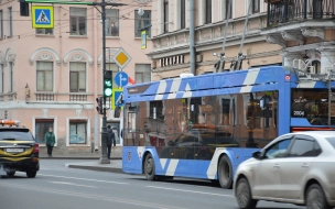 Неизвестный совершил развратные действия в троллейбусе в отношении 13-летней петербурженки