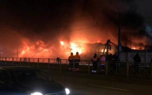 Роспотребнадзор проверил воздух на Ириновском проспекте после пожара