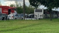 В лобовом ДТП с автобусом в Колпино пострадал водитель ...
