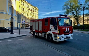 В Ляминском переулке горел мусор в квартире