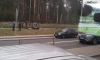 Водитель Chery разбился насмерть, вылетев из машины на тротуар в Петербурге