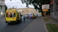 У Боткинской больницы столкнулись две иномарки
