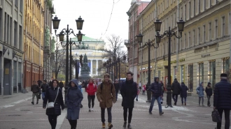 "Желтый" уровень опасности объявлен на двое суток в Петербурге