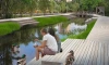 Сквер на берегу Ижорского пруда в Колпино ждёт благоустройство