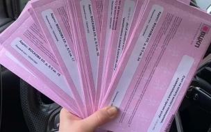 Жительница Петроградского района  нашла пакет с квитанциями ЖКХ около парадной своего дома