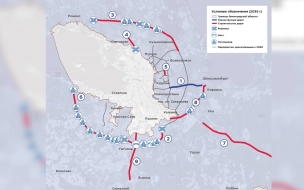 Ленобласть планирует построить вторую кольцевую магистраль вокруг Петербурга