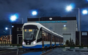 В марте в Петербурге появятся первые в России алюминиевые трамваи