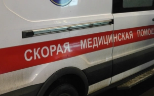 В Петербурге госпитализировали девушку после падения с третьего этажа