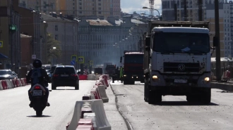 Закрывается движение транспорта по Цитадельской дороге в Кронштадте