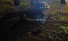 Электричка сбила автомобиль в Пушкине