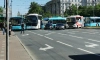 Авария с тремя автобусами перекрыла проезд на Московском проспекте