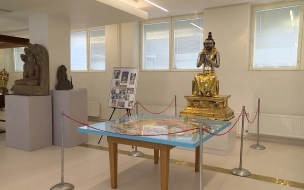 Реставрация статуи Будды XIX века завершилась в Эрмитаже