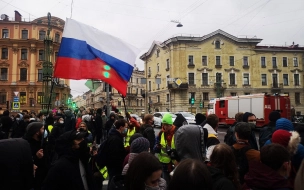 В митинге в Петербурге приняли участие порядка 4,5 тыс. человек