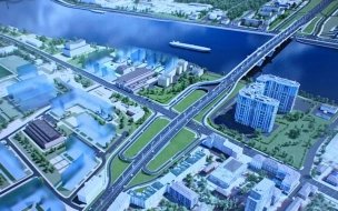 Строительство Большого Смоленского моста в Петербурге планируется на конец 2023 года  