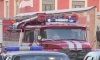 Спасатели эвакуировали трех человек во время горения балкона на Будапештской