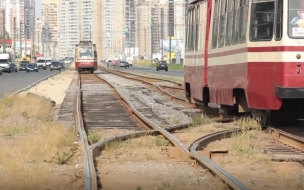 Ремонт трамвайных путей затронет 8 районов Петербурга