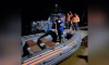 Спасатели Ленобласти эвакуировали трех мужчин из поврежденной лодки