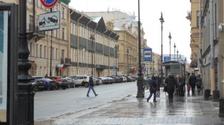 С 27 апреля ограничивается движение транспорта по Гороховой улице у Садовой улицы