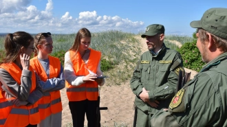 Петербургские студенты приняли участие в  экологической стажировке "Открытый Смольный"