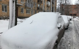 Мощный снегопад в Петербурге начнется ночью