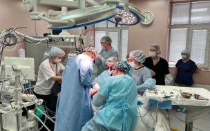 Врачи Педиатрического университета удалили гигантскую опухоль новорожденной девочке