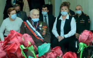 В Рощино с 96-летием поздравили участника Великой Отечественной войны