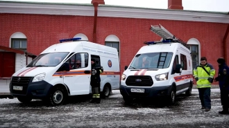 В Репино ночью сгорел большой частный дом