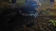 Электричка сбила автомобиль в Пушкине