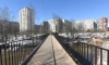 В Невском районе продолжается капремонт Рыбацкого моста 