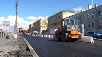 В Петербурге ремонтируют улицы, названные в честь героев и участников ВОВ