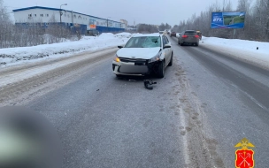 Kia насмерть сбила 61-летнего пешехода на трассе "Петербург – Матокса"