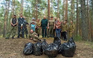 Более 115 кубометров мусора собрали сотрудники лесного хозяйства Ленобласти в 2023 году