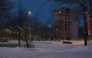 Сквер Мнацаканова получил современное освещение